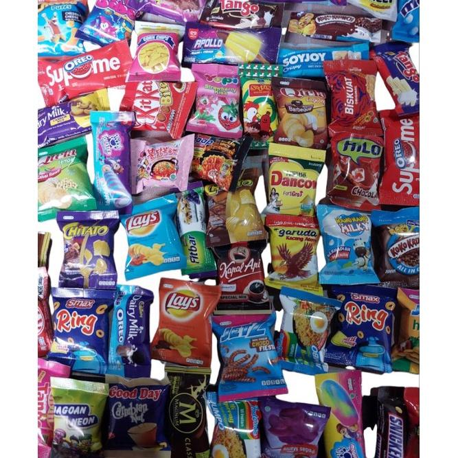 Magnet Kulkas Miniatur Snack