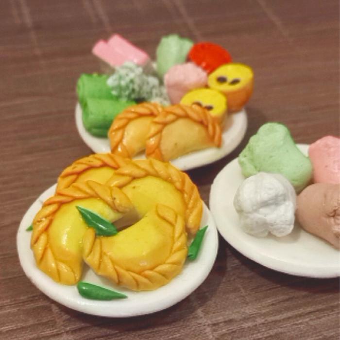 Magnet Kulkas Clay Miniatur Makanan Indonesia