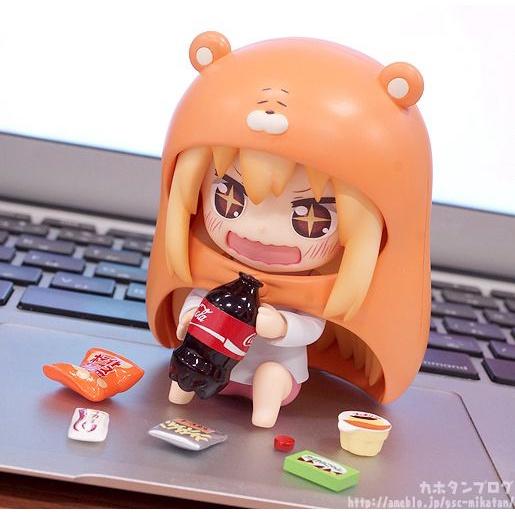 NENDOROID UMARU CHAN 524 HIMOUTO NENDO CHIBI MINI MINIATURE COLA SNACK ACTION FIGURE KWS