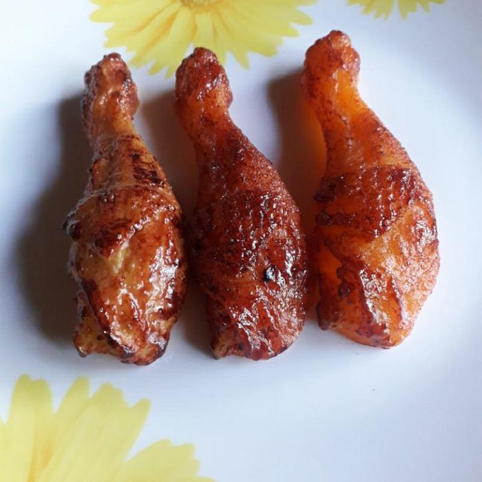 Replika makanan Paha ayam ( bakar / goreng ) (1pcs) / mainan anak / dekorasi meja makan