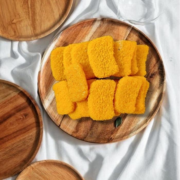 Replika makanan nugget ayam ( 1pcs ) / dummy makanan / Mainan anak / Edukasi anak / Dekorasi meja ma