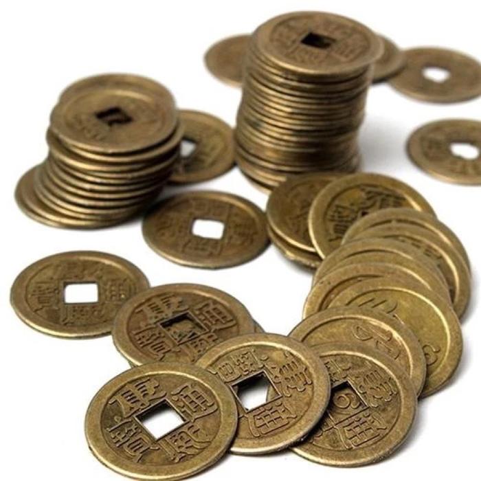 1pcs Replika Koin Cina 1.5cm 2cm 2.5cm - koin China
