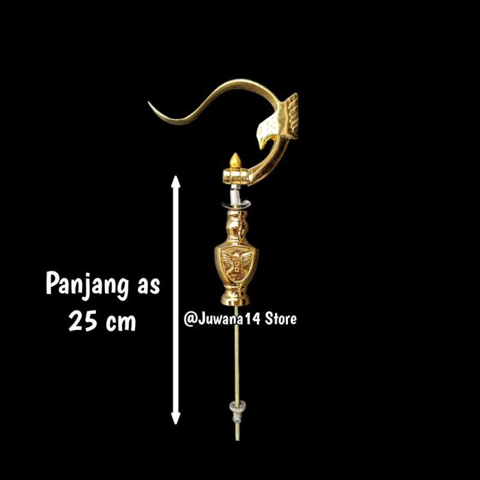 GANTUNGAN SANGKAR BURUNG MOTIF REPLIKA RADJA GARUDA EMAS GOLD LIPAT CANTOLAN KANDANG KOTAK BURUNG LO