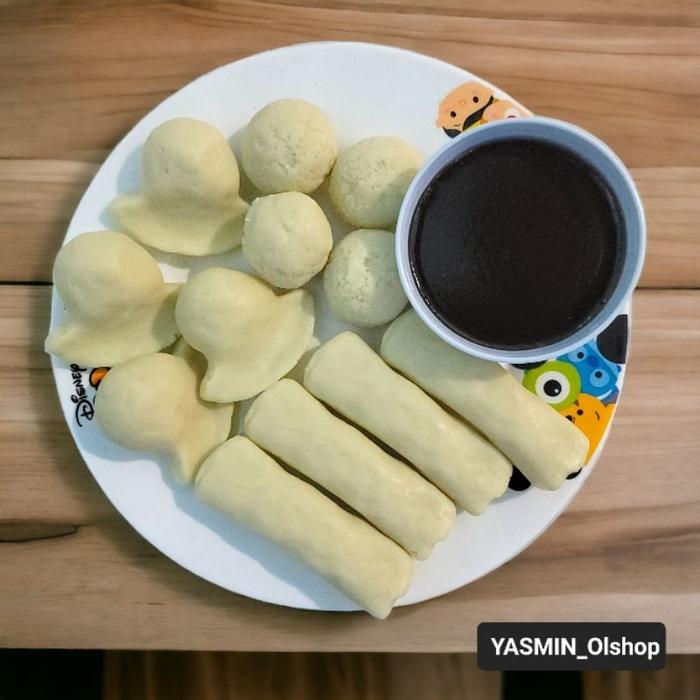 Replika makanan pempek Telur kecil / dummy makanan mpekpek telur kecil / replika mainan / dekorasi h
