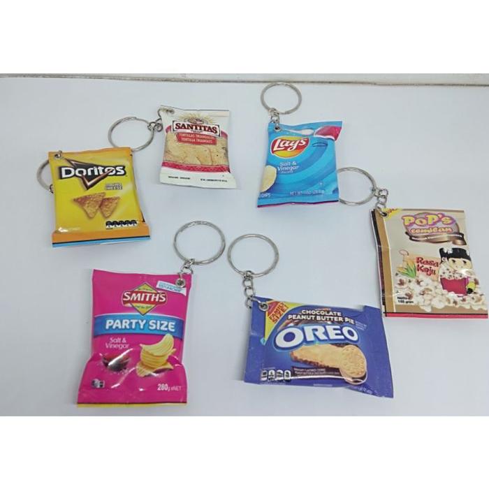 [ACQ] Gantungan Kunci Snack Miniatur Snack