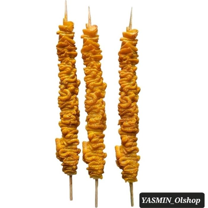 Replika makanan sate usus,sate Ati ampela,sate ceker,sate kulit / dummy food sate usus,sate ceker,sa