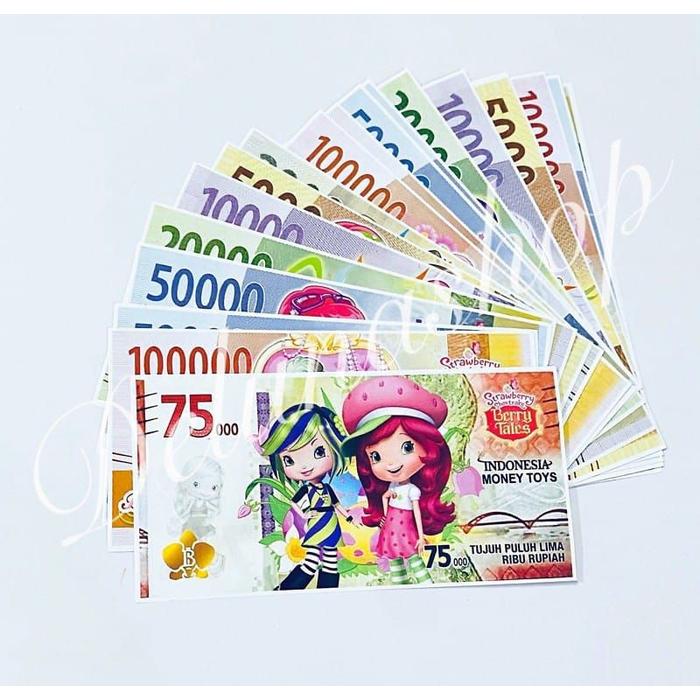 Uang Mainan Anak Karakter Mainan Uang Kertas Uang Palsu Uang Uangan