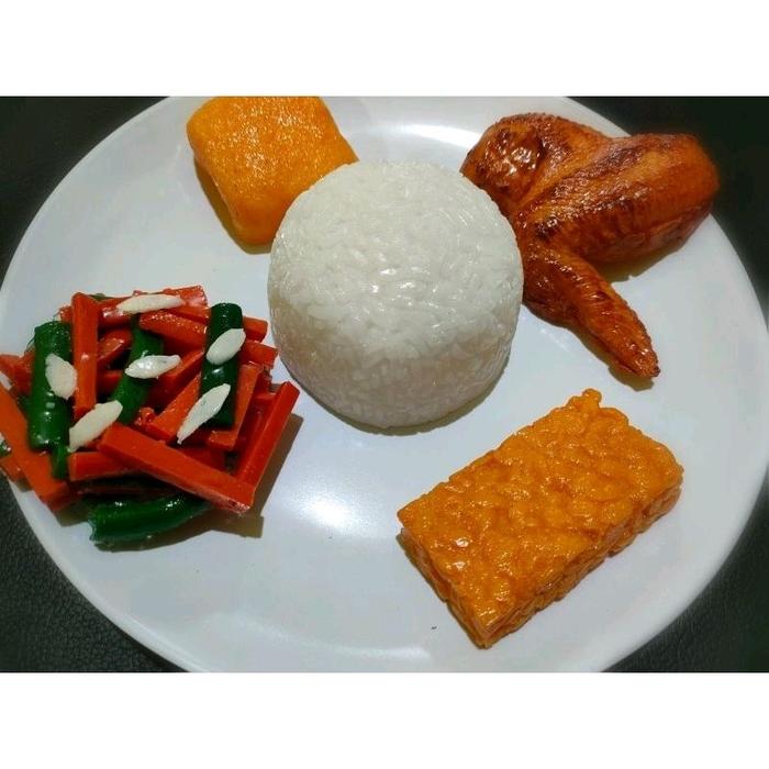 Replika makanan/dummy makanan /Replika maianan / Replika display makanan (paket 4)