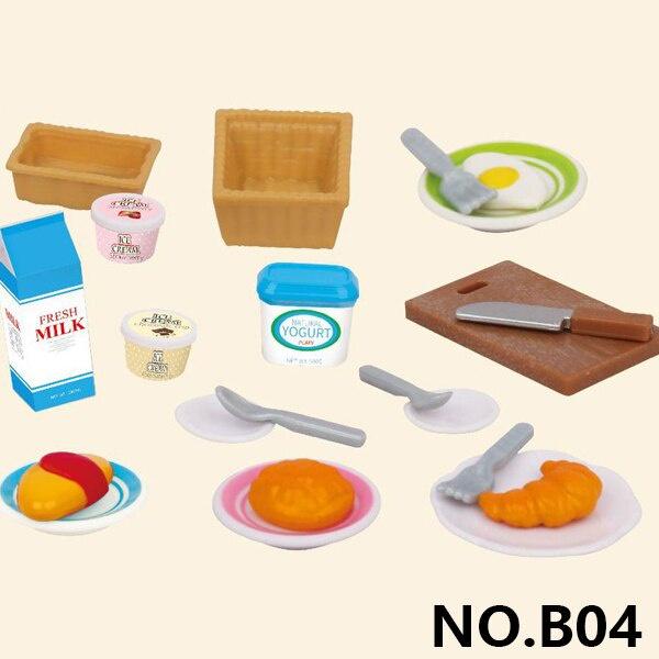 Mainan Koleksi Mirip Sylvanian Kitchen Set 3 Santomle - Mainan Masak Masakan Cooking Play Set / Play