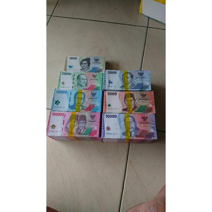 TERLENGKAP UANG MAINAN VERSI LAMA DAN VERSI BARU/MAINAN EDUKASI ANAK UANG MAINAN MIRIP ASLI UANG MAH