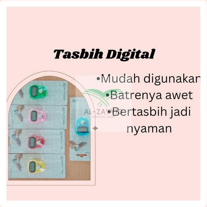 Al-Zayyid Quran Cordoba Tasbih Digital Kecil Muslim Muslimah