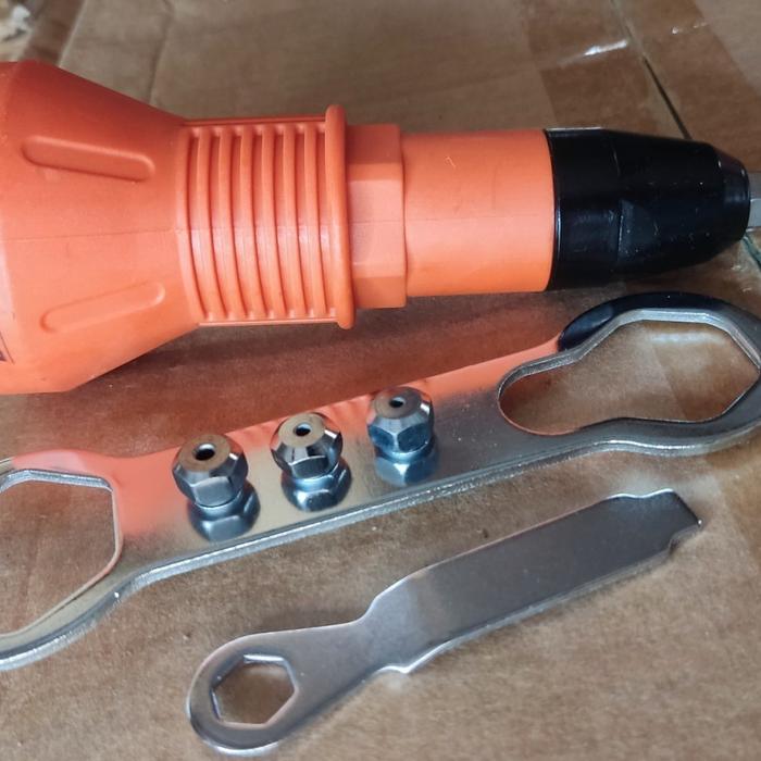 Adaptor Tang Rivet / Rivet Adapter / Paku Rivet / Baja Ringan Alangger