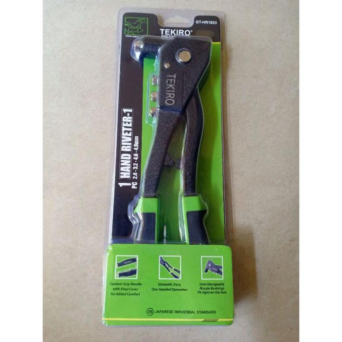 Tekiro Tang Rivet HITAM Hand Riveter Tekiro Hand rivet sTang ripet tangan