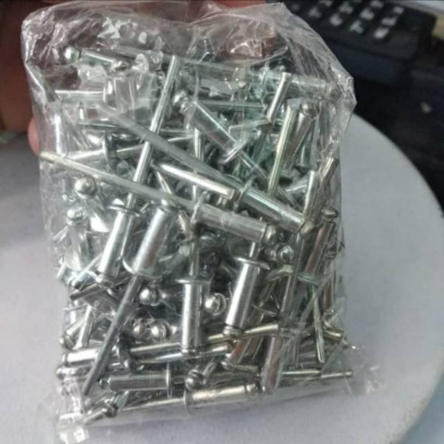 PAKU RIVET 4 MM X 11 MM - PAKU RIVET TIPE 540 - BLIND RIVET 540 - PAKU RIPET 540