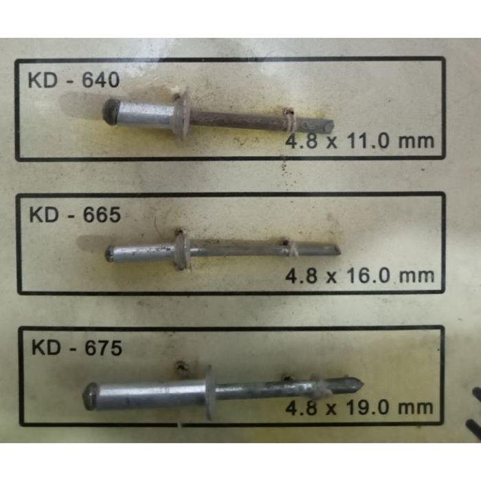Paku Tembak/Paku Rivet/Paku Ripet 4,8mm