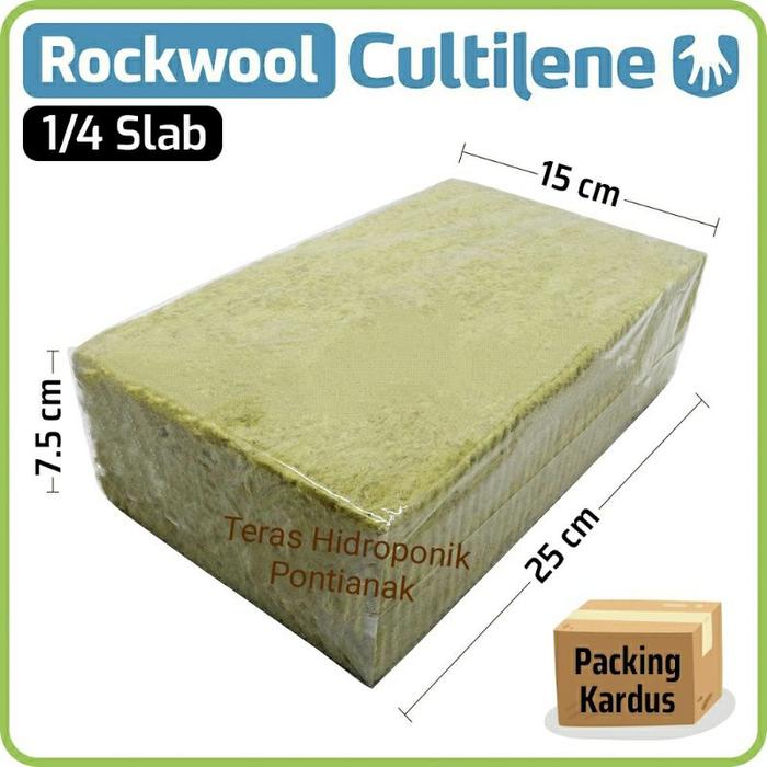 Rockwool Hidroponik 1/4 slab
