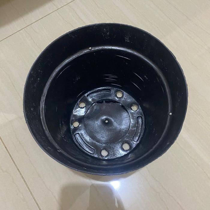 Pot Hitam 20cm Pot Tanaman Hias Pot Kaktus Murah Berkualitas