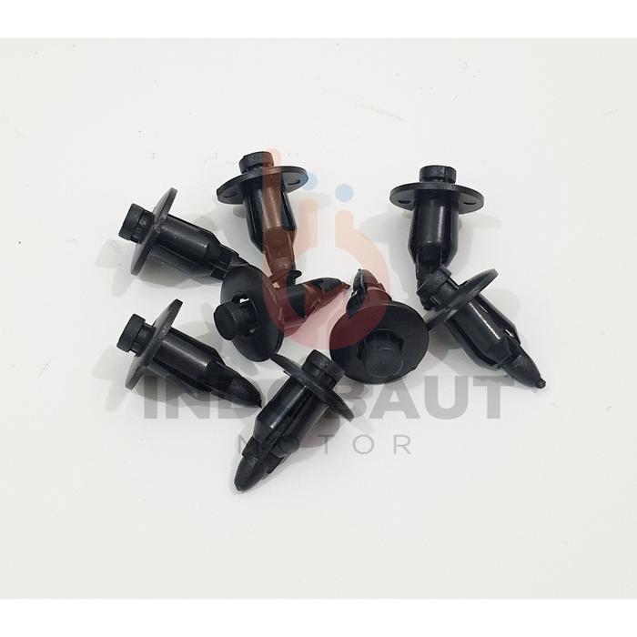 Baut Kancing Klip Plastik Body Rivet BESAR 7mm CBR