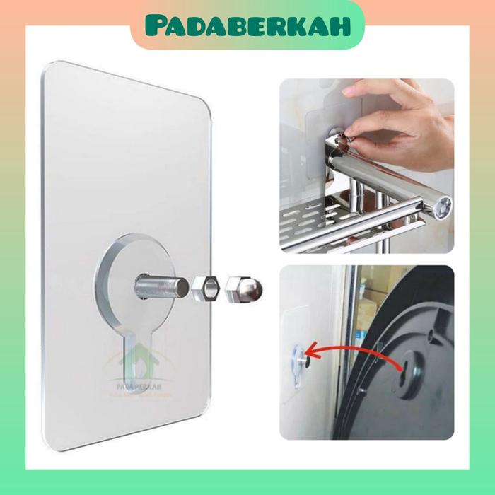 TokoPadaBerkah Gantungan Tempel Dinding Magic Hook Baut / Magic Hook Baut Tanpa Bor / Gantungan Kait