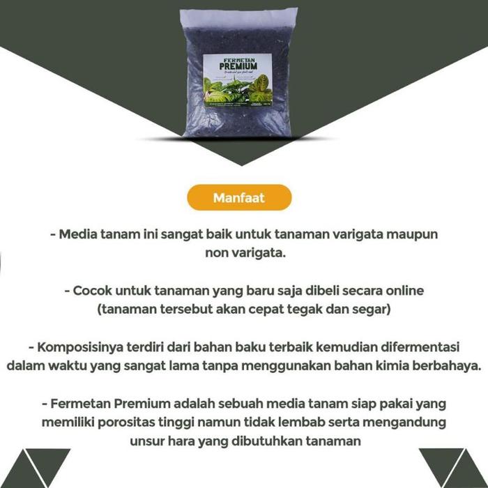 FERMETAN PREMIUM MEDIA TANAM FERMETASI