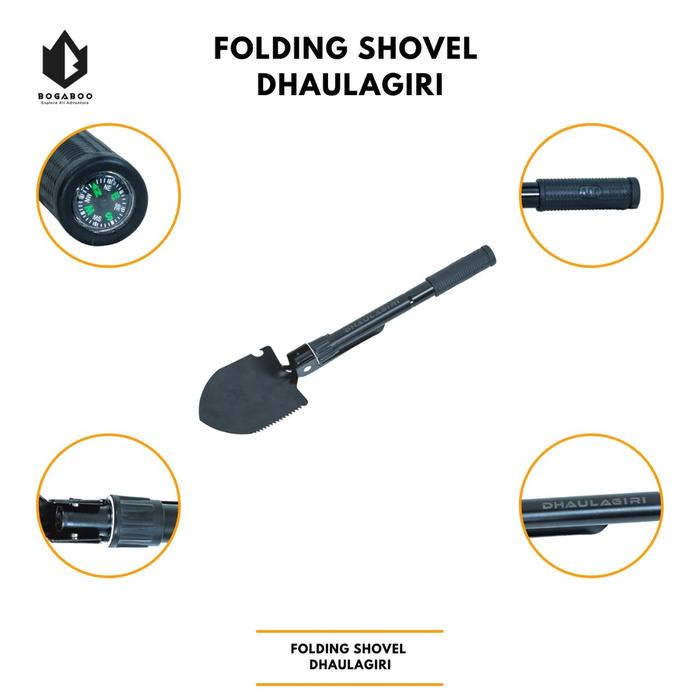 [COD] Sekop Lipat dhaulagiri - Sekop Mini - Cangkul Lipat Mini Outdoor - Skop - Cangkul - Sekop Tana