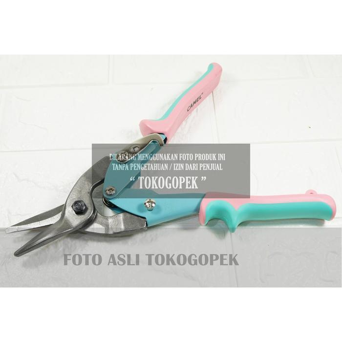 PAKET TANG RIVET 2 PCS - TANG RIVET CAMEL + GUNTING BAJA RINGAN 10"