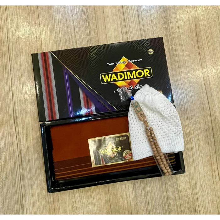 PAKET SOUVENIR SARUNG , PECI, TASBIH PACKING BOX