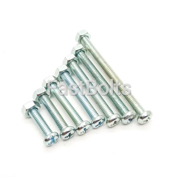 BAUT DAN MUR JP KUNCI 7 (4mm) PANJANG 10-50CM