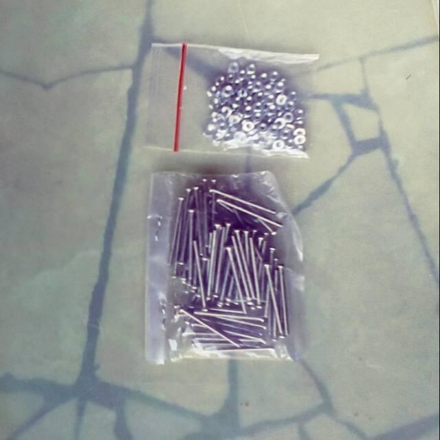 Mur baut Tamiya 2½ cm 100 pasang