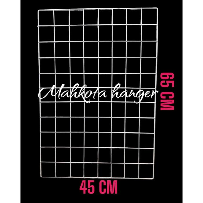 Jaring Ram Dinding Ukuran 65x45 cm Gantungan Hook Ram Display