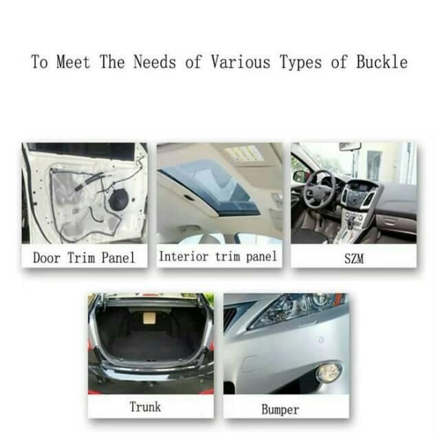 Baut rivet plastik doortrim backleading bekleeding-baut rivet plastik mobil pintu