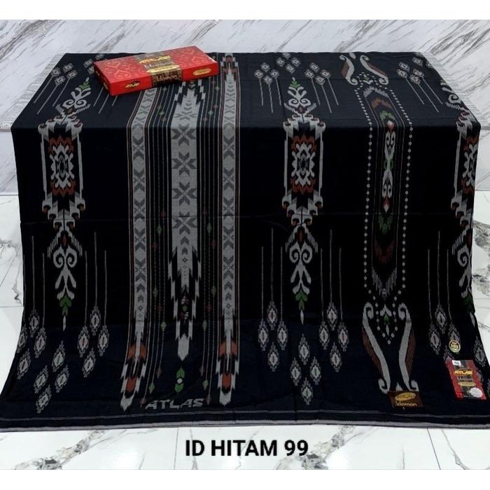 SARUNG TENUN ATLAS IDAMAN HARMONI MOTIF BHS/GARDENIA/ANEMONE