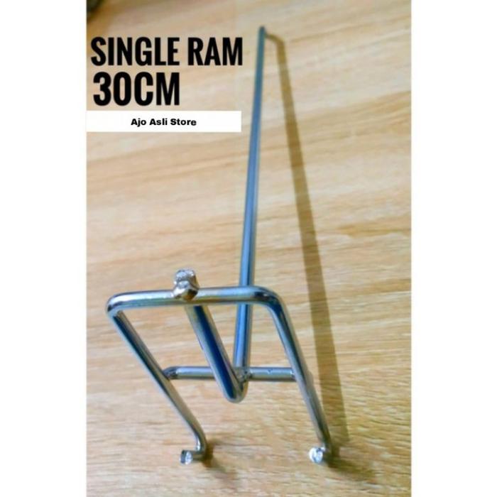 Hook Ram Stainless 30cm / Gantungan Accessoris Besi