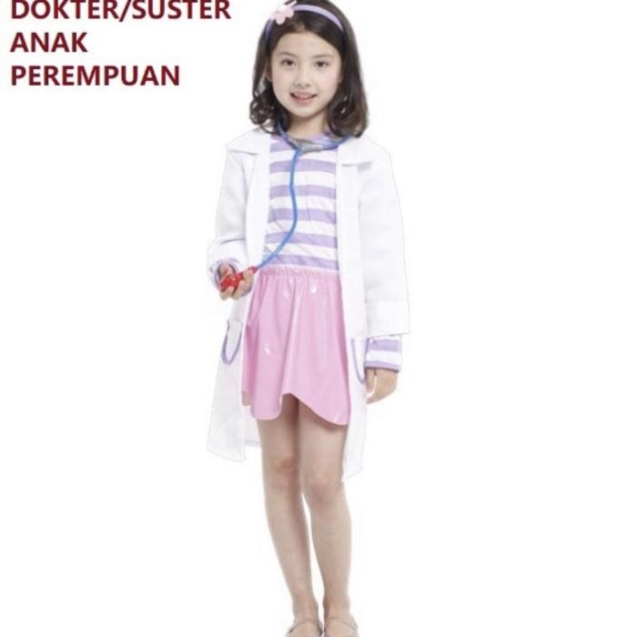 kostum suster halloween | baju dokter anak | cosplay roleplay costume