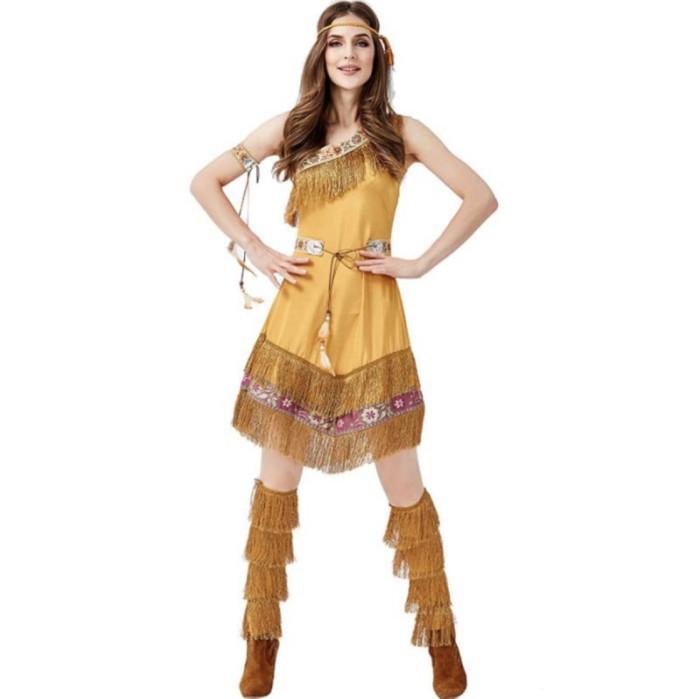 kostum india wanita dewasa | cosplay indian | american native indian