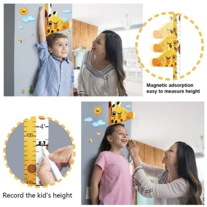 pengukur tinggi badan anak / alat pemgukur tinggi badan anak magnet