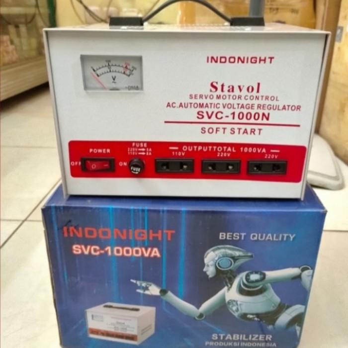 Stabilizer indonight SVC-1000VA | stabilizer | stavol listrik voltase