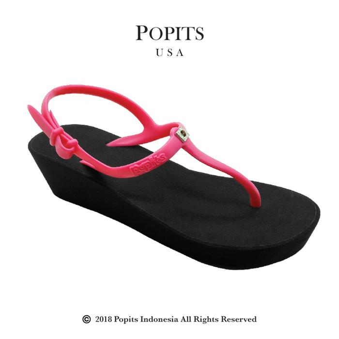 POPITS - SLINGBACK WEDGES TWO TONES
