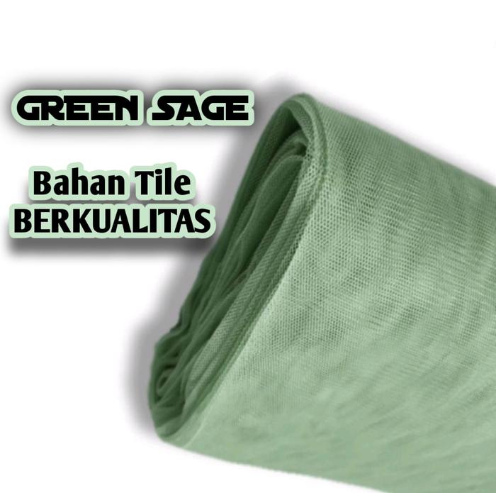 Slayer Pengantin Veil Hijab Payet Mutiara Green Sage Viral Kekinian Asesories Pernikahan Fashion Wan