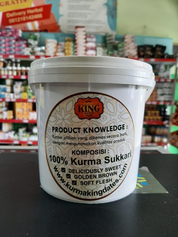 lasrriiicell / Kurma Sukkari AlQassim 800Gr Kemasan Ember Premium Dates Sukari Al Qossim Barang berk