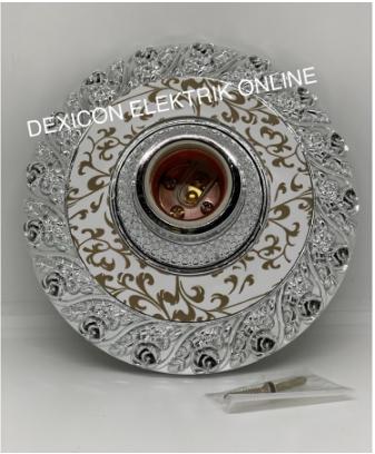 lasrriiicell / Fiting Plafon Hias Motif Gypsum / Fitting Lampu Plafon Hias Barang berkwalitas
