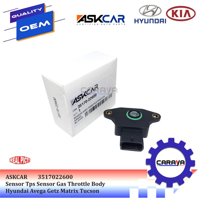 Sensor Tps Sensor Gas Throttle Body Hyundai Avega Getz Matrix Tucson