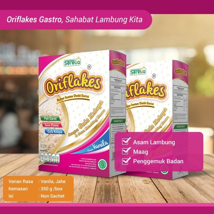 lasrriiicell / Oriflakes Gastro Sereal Umbi Garut Susu Ettawa Maag dan Asam Lambung 350Gr Barang ber