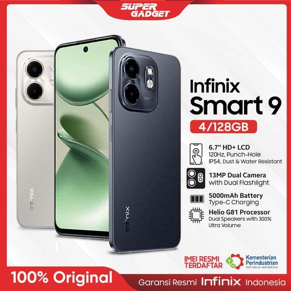 Infinix Smart 9 3/64 4/128 GB RAM 3 4 ROM 64 128 3GB 4GB 64GB 128GB HP Smartphone Android