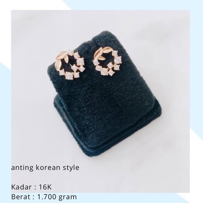 Anting Emas korean Style 1.700 Gr CANTIK