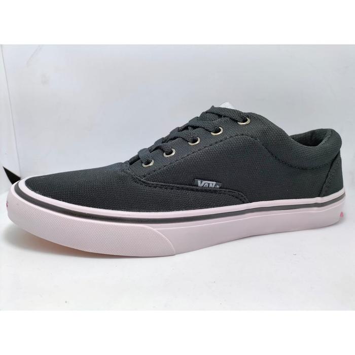 Sepatu Vans Authentic Hitam Putih Black White Sneakers Casual Sekolah Kerja Kuliah Formal Murah Awet