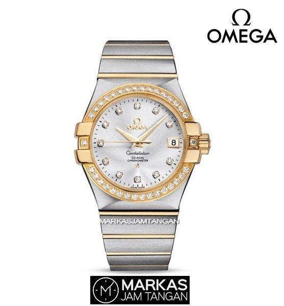 BEST SELLER Jam Tangan Wanita - Jam Cewek - Arloji OMEGA PREMIUM Constellation Limited Series Stainl