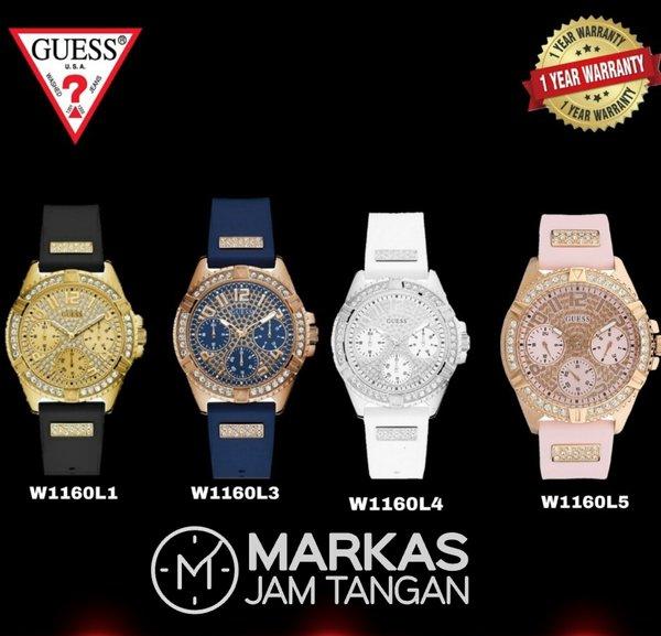 Jam Tangan Wanita Guess W1160L1 - W1160L3 - W1160L4 - W1160L5 - GW0045L2 Women Watch ORIGINAL