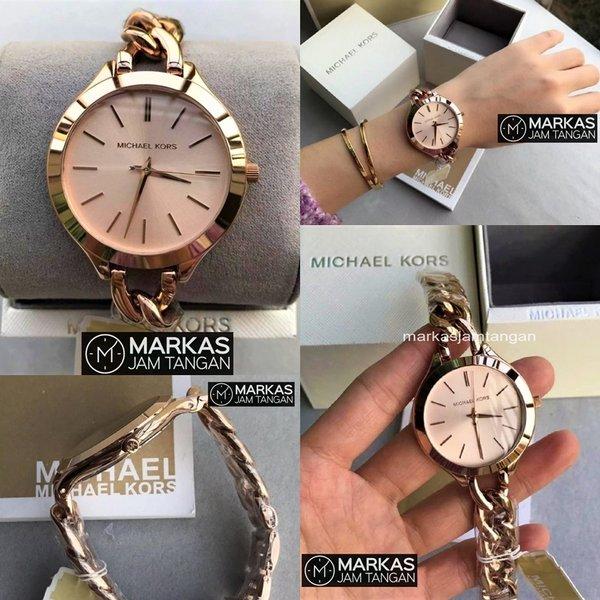 Jam Tangan Wanita Mic hael Kors MK-3223 Stainless Steel