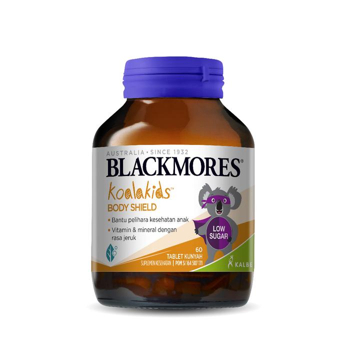 Ackmores Koalakids Body Shield 2 Sehari Mengandung Vit A, C, D3, E & Zinc (Suplemen Daya Tahan Tubuh